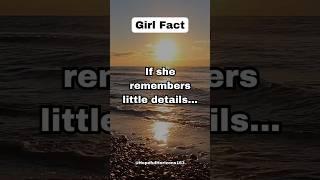 If she remembers little details… #girl #facts #shorts