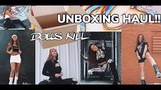 DOLLS KILL HUGE UNBOXING HAUL!!!