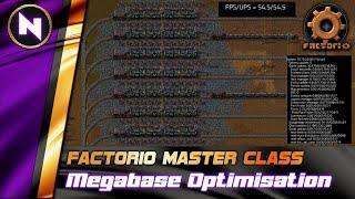 Optimising UPS; The True Enemy of Megabases | Factorio Tutorial/Guide/How-to