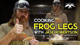 Cooking FRIED FROG LEGS with Jase Robertson