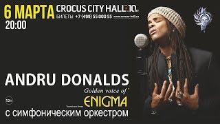 Andru Donalds - Live in Crocus City Hall / Moscow, 06.03.2019