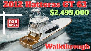 2012 Hatteras GT 63 Yacht for Sale - Hatteras Yachts GT Video