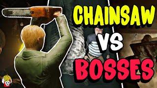 Chainsaw vs ALL Bosses | Silent Hill 2 remake