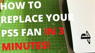 How To Replace Your PS5 Fan Unit - In 3 Minutes - PS5 Repair for Beginners