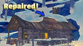 Mountaineer's Hut Roof Repair [Tutorial] | The Long Dark