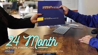 24-Month Special Summer Financing is available! ️ | Canales Furniture ️