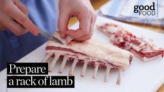 How to prepare a rack of lamb