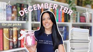 TBR jar picks my december reads ️ DECEMBER TBR