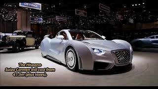 Электромобиль Hispano Suiza Carmen 2020 года