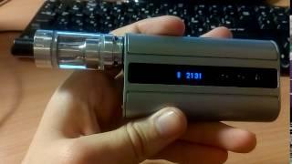 Часы-лого на iStick 100w tc