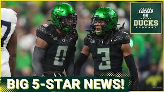 REACTION: Oregon Football MASSIVE commitment in 5-star safety Jhett Washington, huge Dan Lanning win