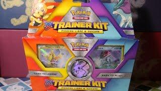 XY Trainer Kit - Pikachu Libre &; Suicune Unboxing | Pokémon TCG