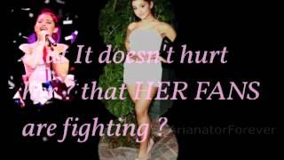 Dear Ariana Army, #StopTheHate & #FightWithLove .