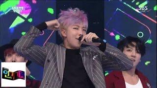 [Bulletproof Boys (BTS)] War of Hormone @ popular song Inkigayo 141109