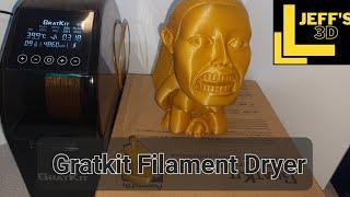 Unlock the Secret to Perfect 3D Prints with Gratkit Filament Dryer