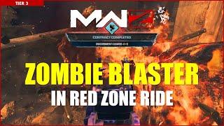 MW3 Zombies - A ZOMBIE BLASTER in RED ZONE RIDE