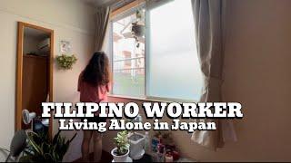 Living Alone in Japan| Grocery Shopping| My Apartment Rent, Filipino Worker Life