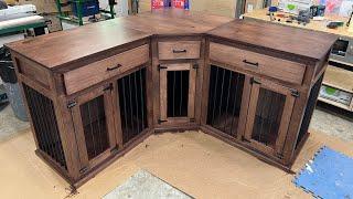 How to Assemble Your Triple Corner Dog Kennel by Dailey Woodworks in Bryan, Texas