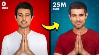 Reality of my YouTube Career | How I went from 0 to 25 Million? | Dhruv Rathee