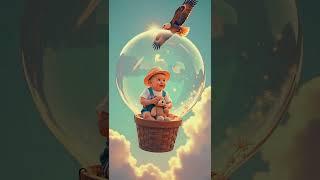 The Giant Bubble and the Blue Boy - The outdoor story #bubble #babby #outdoor