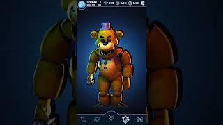 Fnaf Movie FredBear Ar Animation Short #model #animation #p3d #p3dfnaf #fnafanimation #fnafar