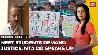 NEET 2024 Controversy: Subodh Kumar Singh, DG NTA Exclusive | Should NEET Be Held Again?