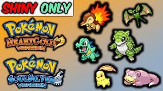 SHINY ONLY Pokémon HeartGold and SoulSilver