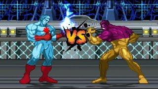 Captain Atom vs Major Force MUGEN BATTLE