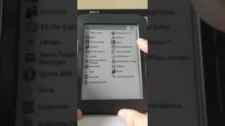 Root Nook Simple Touch with upgraded NookManager