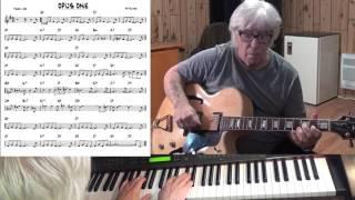 OPUS ONE - Jazz guitar & piano cover ( Sy Oliver )