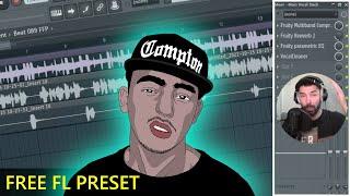 How to Mix & Master Any RAP Vocals inside FL Studio | Free Preset | Inspired by Nines x DAVE UK RAP