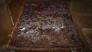 Can You Guess the color of this RUG?? | CLEANING the Muddy Rug | Satisfying ASMR