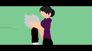 Animation Two Girls Love On Vegeta