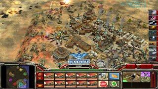 BOSS General - Command And Conquer Generals - Zero Hour - 1 vs 7 ( The Thunder Storm Begin )