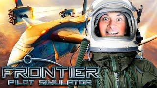 ЛУЧШИЙ СИМУЛЯТОР КОСМИЧЕСКОГО ГРУЗЧИКА - Frontier Pilot Simulator (обзор на русском)