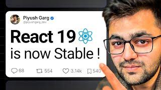 React 19 is now stable! - What's new in React 19