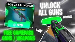 Roblox Gunfight Arena Unlock All Weapons | Get FREE Robux/Paid Weapons ~ MIKEYHUB