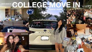 COLLEGE MOVE IN vlog @penn state || ep. 1