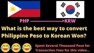 Korea Travel Tip: Best Way to Convert Money from PHP to KRW