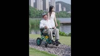 All Terrain Foldable Waterproof Lightweight Electric Wheelchair XFGW - 218