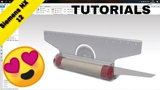 How To Design Roller Scale In Siemens NX 12 | Siemens NX Tutorials | Er Jatin Sapra | NX Modeling