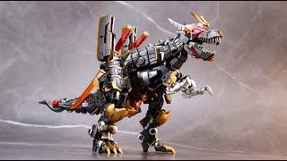 Samurai Grimlock！Ironfactory IF-EX 50 Daishogun Boohmaru Master Dinobot stop motion and review.