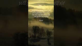 The one Will guide you.... #music #rumi