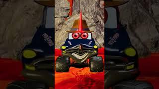 Lightning McQueen VS Mater SMILE MONSTER, Scary Story! BeamNG.drive
