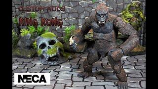 CUSTOM MODS NECA TARGET EXCLUSIVE KING KONG Action Figure Review