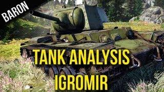 War Thunder IgroMir Tank Gameplay Analysis - Artillery, Scouting, Killing Planes