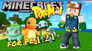 BEST PIXELMON MOD FOR MINECRAFT PE & BEDROCK || 1.21+ 2024 || #H_A_Gaming #Minecraft