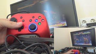 GC101 Wired Gaming Controller for PC,PS3 Unboxing and Test