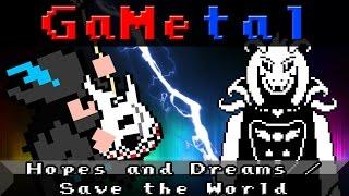 Hopes and Dreams / Save the World (Undertale) - GaMetal Remix