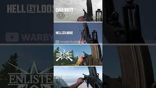 BREN Comparison | Call of Duty vs Hell Let Loose vs Enlisted vs Battlefield 5
